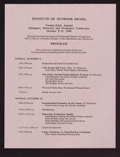 Managers, Directors, and Promoters Conference, 1988