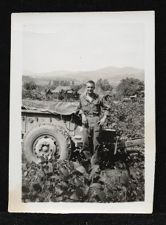 Max Ray Joyner, Sr., with military hitch