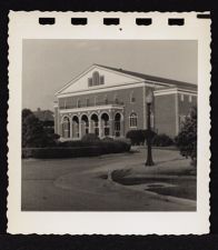 Wright Circle and Wright Auditorium