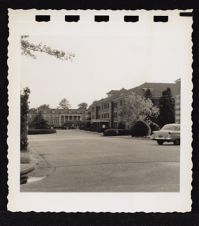 Cotten Residence Hall and Wright Auditorium