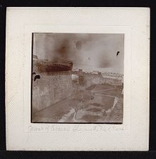 Moat of Cabanas Showing the "Vale of Tears"