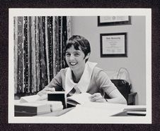 Director Jo Ann Bell at Her Desk