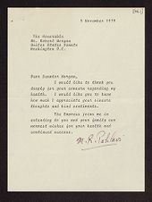 M. R. Pahlavi to Robert Morgan