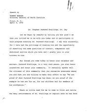 Robert Morgan Speech, 8 April 1972