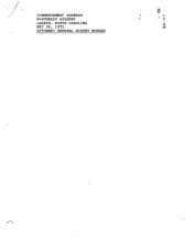 Robert Morgan Speech, 26 May 1972