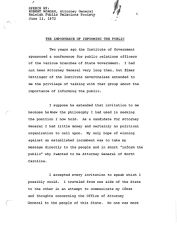 Robert Morgan Speech, 13 June 1972