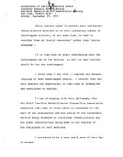 Robert Morgan Speech, 25 September 1972