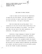 Robert Morgan Speech, 19 December 1972