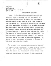 Robert Morgan Speech, 1 March 1974