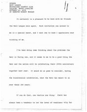 Robert Morgan Speech, 10 October 1975