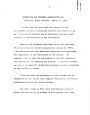 Robert Morgan Speech, 21 March 1980