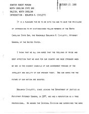 Robert Morgan Speech, 17 October 1980