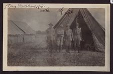 Four soldiers at Camp Glenn, NC