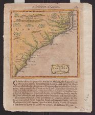 A new map of Carolina by Robert Morden