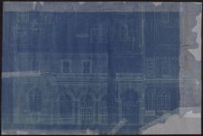 Blueprints of Campus Building at East Carolina Teachers College