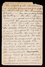Robert H. Wright speech to Parents and Teachers Club of a public school