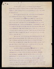 Robert H. Wright speech given to the Council of Federation of Women's Clubs  while visiting East Carolina Teachers Training School