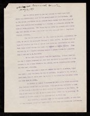 Speech given by Robert H. Wright at William H. Ragsdale's memorial service