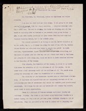 Speech given by Robert H. Wright to the School for the Blind in Raleigh, North Carolina