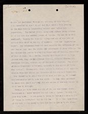 Speech by Robert H. Wright on the subject of World War I