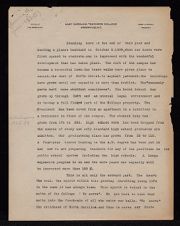Robert H. Wright's speech for close of academic year