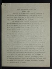 East Carolina Teachers College Chapel Talk, October 2, 1925