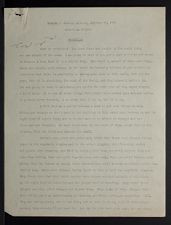 East Carolina Teachers College Chapel Talk, October 20, 1925