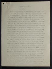 East Carolina Teachers College Chapel Talk, October 21, 1925