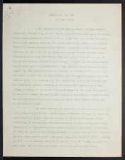 East Carolina Teachers College Chapel Talk, May 20, 1926