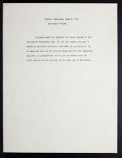 East Carolina Teachers College Chapel Talk, June 3, 1926