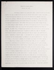 East Carolina Teachers College Chapel Talk, October 13, 1926