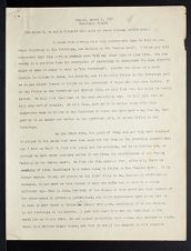 East Carolina Teachers College Chapel Talk, March 3, 1927