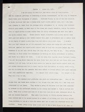 East Carolina Teachers College Chapel Talk, April 23, 1927