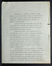 Press release about Chapel Talk, September 29, 1928