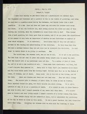 East Carolina Teachers College Chapel Talk, May 4, 1928