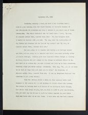 East Carolina Teachers College Chapel Talk, September 27, 1928