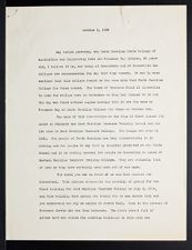 East Carolina Teachers College Chapel Talk, October 5, 1928