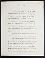 East Carolina Teachers College Chapel Talk, October 10, 1928