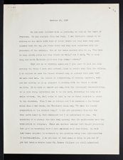 East Carolina Teachers College Chapel Talk, October 20, 1928