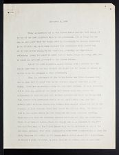 East Carolina Teachers College Chapel Talk, November 6, 1928
