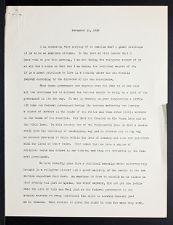 East Carolina Teachers College Chapel Talk, November 15, 1928