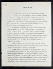 East Carolina Teachers College Chapel Talk, November 20, 1928