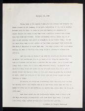 East Carolina Teachers College Chapel Talk, November 30, 1928