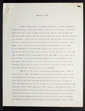East Carolina Teachers College Chapel Talk, January 8, 1929