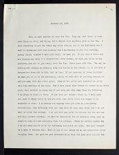 East Carolina Teachers College Chapel Talk, January 10, 1929