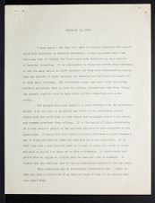 East Carolina Teachers College Chapel Talk, February 16, 1929