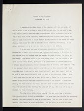 Robert H. Wright's "Speech to the Freshmen"