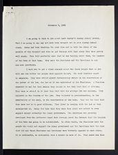 East Carolina Teachers College Chapel Talk, November 5, 1929