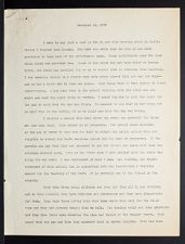 East Carolina Teachers College Chapel Talk, December 13, 1929