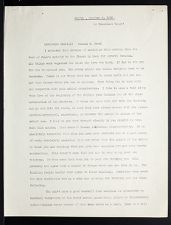 East Carolina Teachers College Chapel Talk - Book of Romans, Chapter 24, Verses 24-31